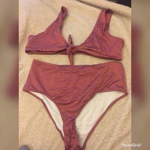 High waist bikini fashion nova